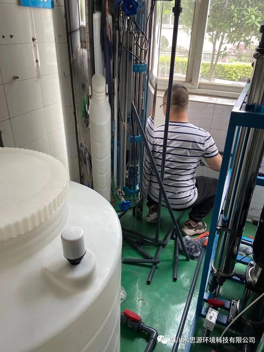 水思源——口罩生產線專用無菌水系統交付使用