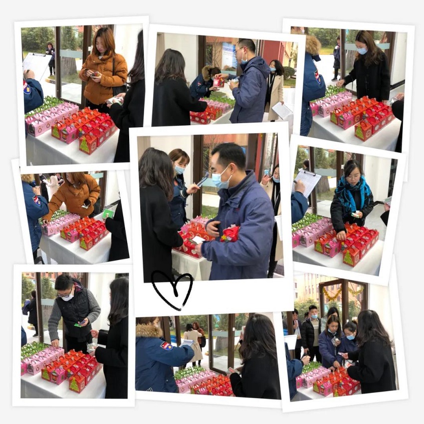 圣誕老人不僅帶來了糖果、蛋糕、還有無盡歡笑，因為他叫“水思源”