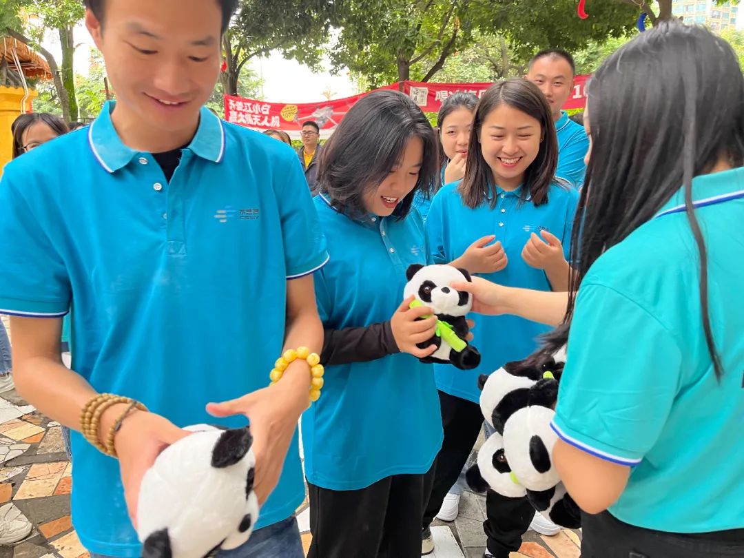 水思源中秋團建活動現場